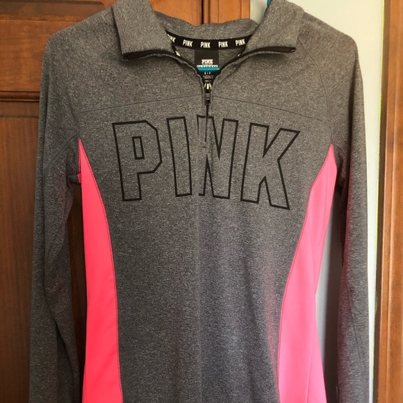 PINK Victoria's Secret Tops - PINK Victoria’s Secret Ultimate Quarter ZIP